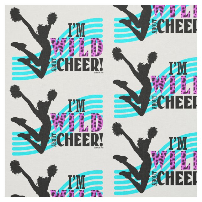 Wild About Cheer Fabric (Swatch)