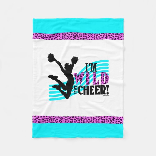 Wild About Cheer Fleece Blanket