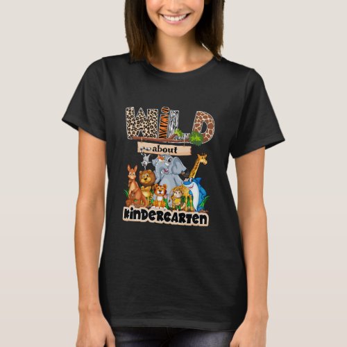 Wild About Kindergarten T_Shirt