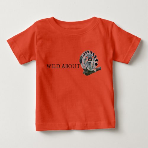 Wild About Lemurs Baby T_Shirt