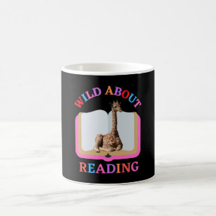 WILD ABOUT READING COFFEE MUG