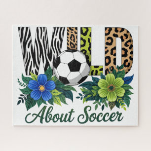 Wild About Soccer Jigsaw Puzzle