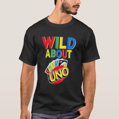 Wild About Uno Party Decorations 1st Birthday Outf T_Shirt