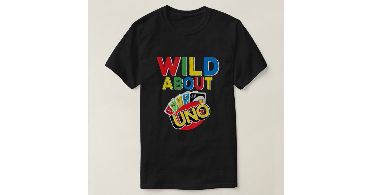 Uno Wild Card Party Decorations Birthday Outfit Shirt