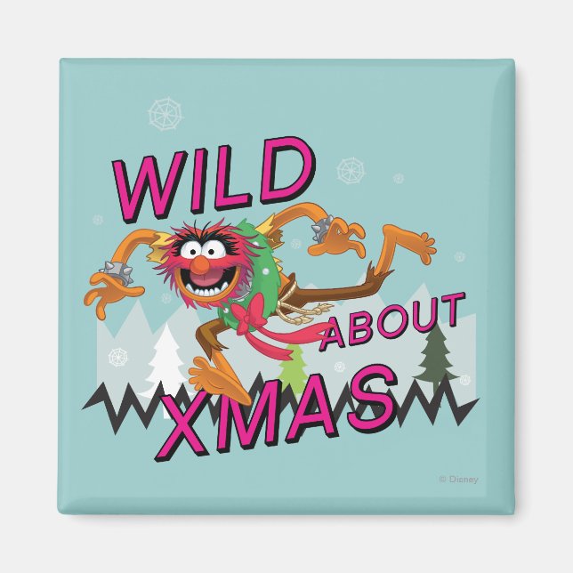 Wild about Xmas Magnet (Front)