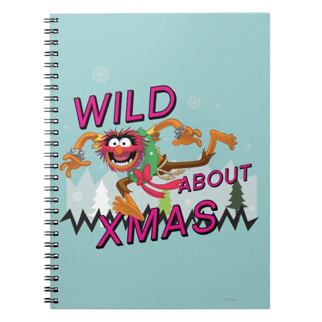 Wild about Xmas Notebook (Front)