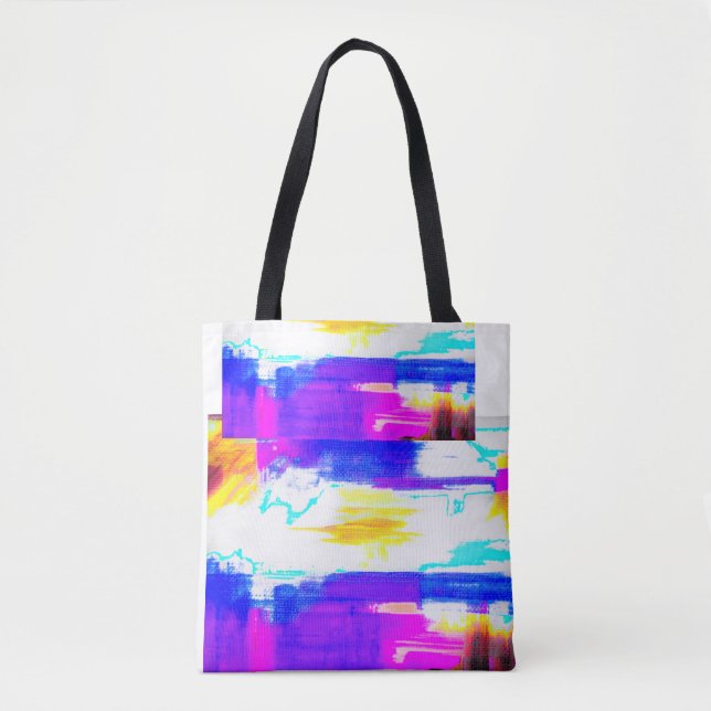 Wild Abstract Tote Bag (Front)