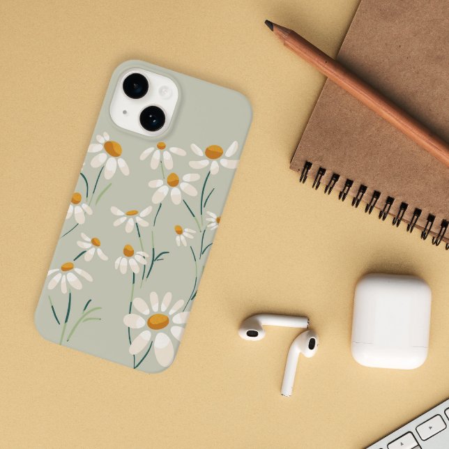 Wild Aesthetic Chamomile Camomile Delicate Flowers Case-Mate iPhone Case (Creator Uploaded)