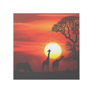 Wild Africa 12" x 12" Gallery Wrap