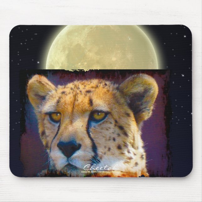 Wild Africa Animal-lovers Big Five Mouse Pad (Front)