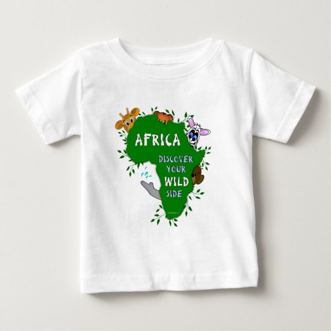 Wild Africa Baby T-Shirt (Front)