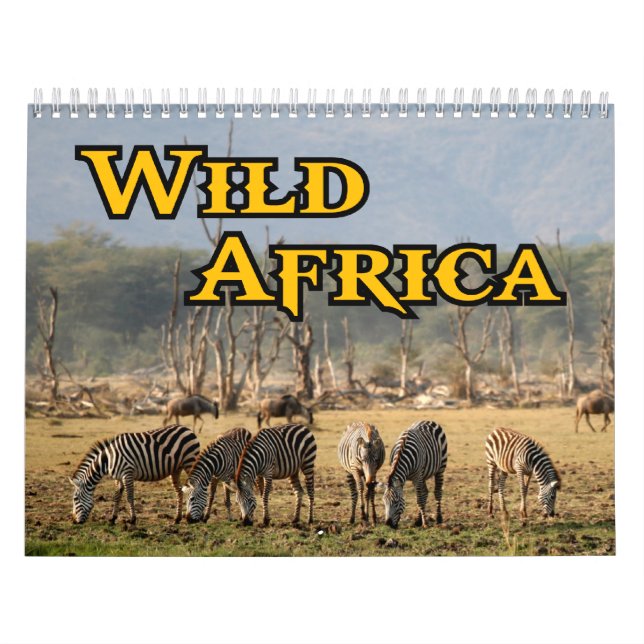 Wild Africa Calendar (Cover)