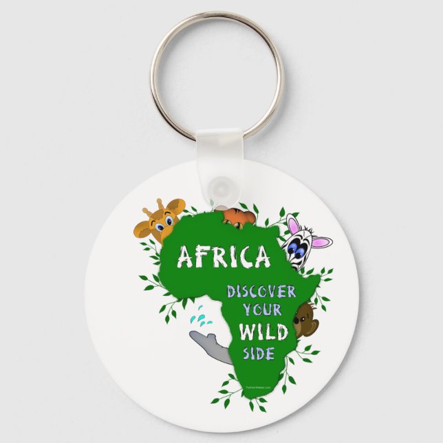 Wild Africa Keychain (Front)