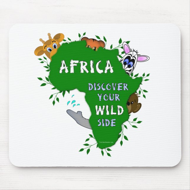 Wild Africa Mouse Pad (Front)