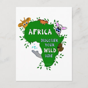 Wild Africa Postcard