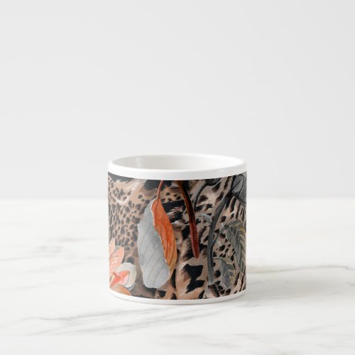 Wild African Animal Skin Pattern Espresso Cup