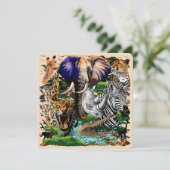 Wild African Savanna Animals (Standing Front)