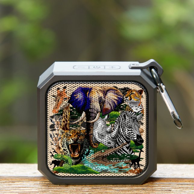 Wild African Savanna Animals Bluetooth Speaker (Insitu(Outdoor))