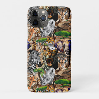Wild African Savanna Animals iPhone 11 Pro Case