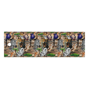 Wild African Savanna Animals Ruler