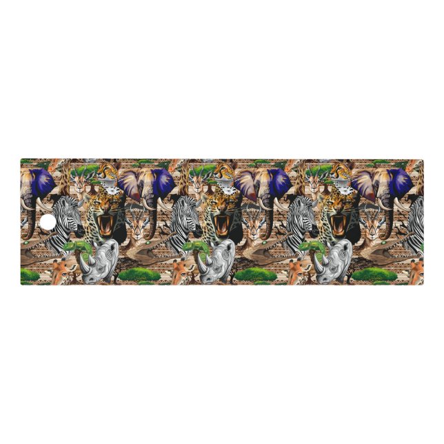 Wild African Savanna Animals Ruler (Front)