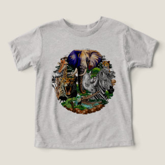 Wild African Savanna Animals Toddler T-shirt