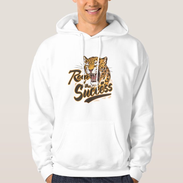 Wild Ambition – Roar Your Way to Success Hoodie (Front)