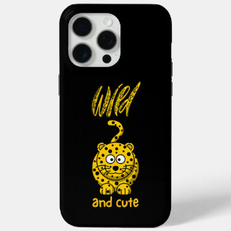 WILD AND CUTE iPhone 15 PRO MAX CASE