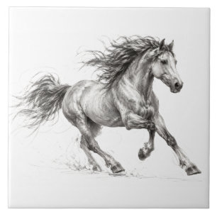 Wild and Free Ceramic Tile