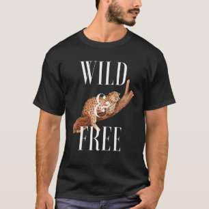 Wild and Free Cheetah Attitude Southern Sacred Bi T-Shirt