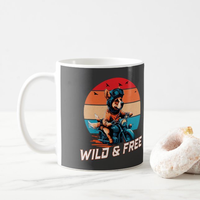 Wild and Free Coffee Mug (With Donut)
