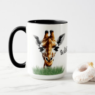 Wild And Free Giraffe Mug