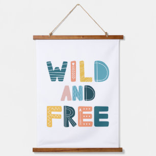 Wild and Free Hanging Tapestry