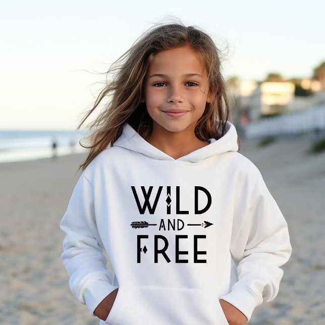 Wild and Free Hoodie (Creator Uploaded)