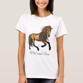 Wild and Free Horse T-Shirt