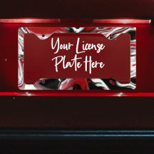 WILD AND FREE LICENSE PLATE HOLDER