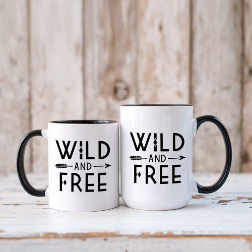 Wild and Free Mug