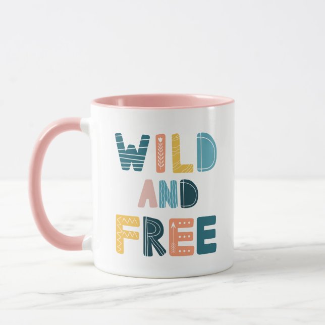 Wild and Free Mug (Left)