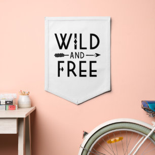 Wild and Free Pennant