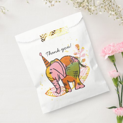 Wild and Free Safari Teen Joint Birthday Party Favor Bag