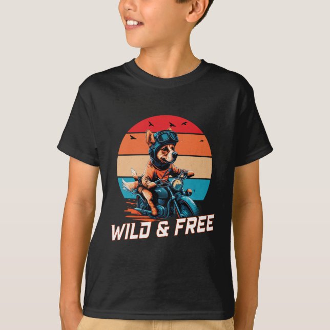 Wild and Free  T-Shirt (Front)