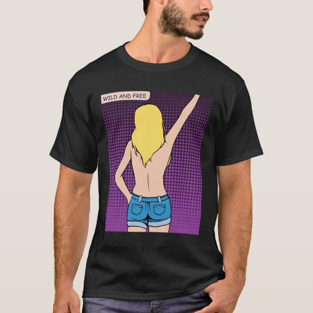 Wild And Free T-Shirt (Front)
