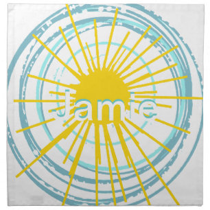 Wild and Free You Are My Sunshine Cloth Napkin