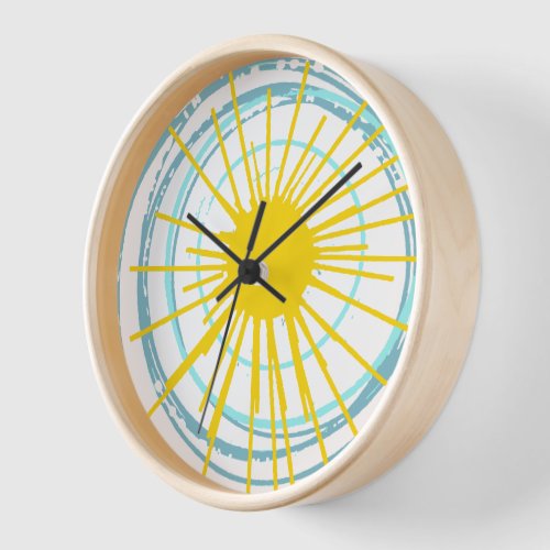 Wild and Free You Are My Sunshine Wall Clock