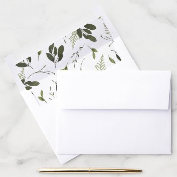 Wild And Green Envelope Liner by Whimzy_Designs at Zazzle