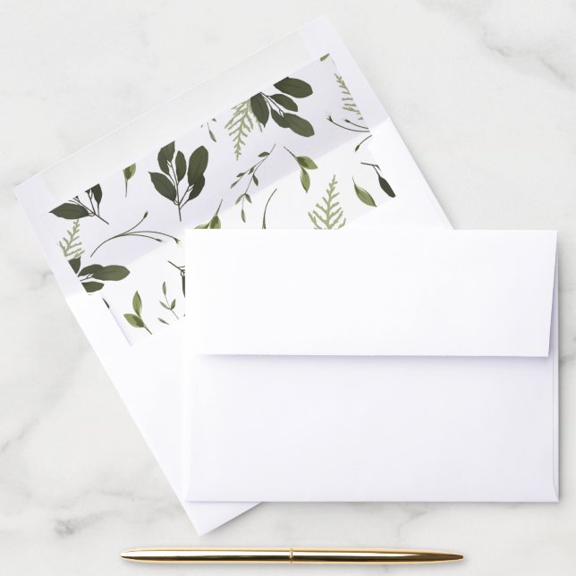 Wild and Green Envelope Liner (Desk)