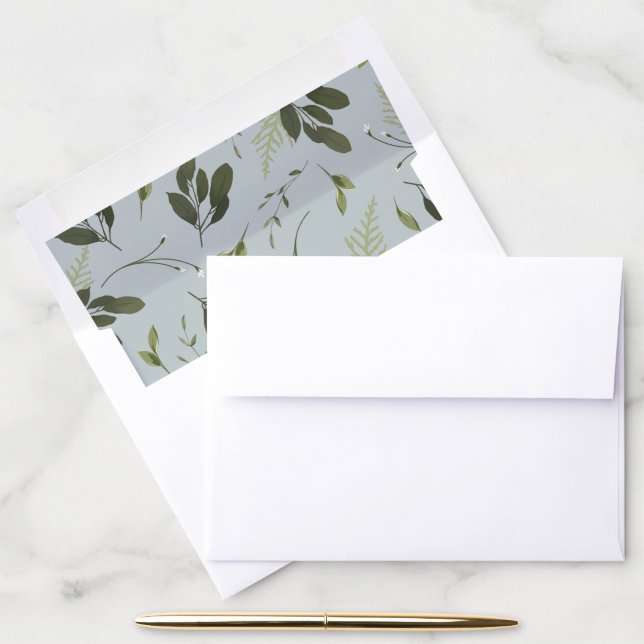 Wild and Green Envelope Liner (Desk)