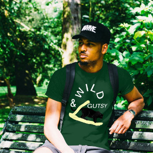 Wild And Gutsy Female Male Classy Elegant Animal T-Shirt