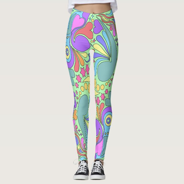 Wild and Pretty Leggings (Front)