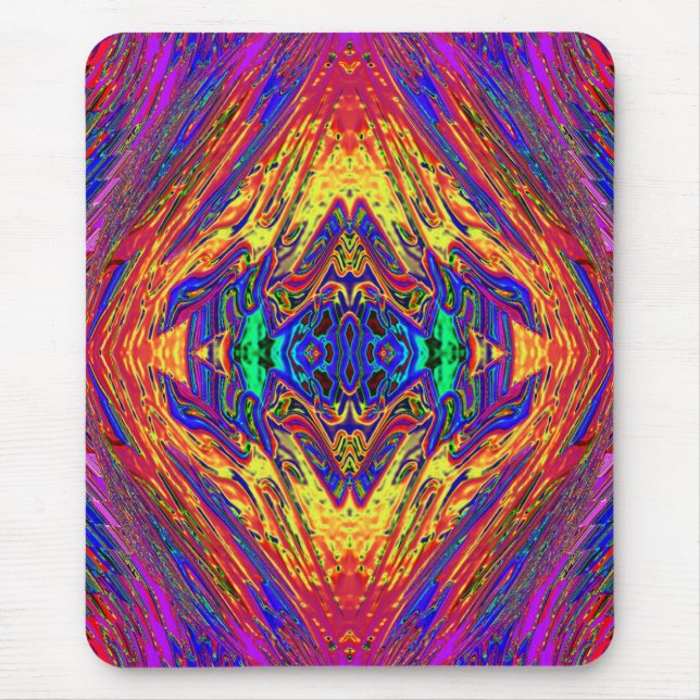 Wild and Round.... Mouse Pad (Front)